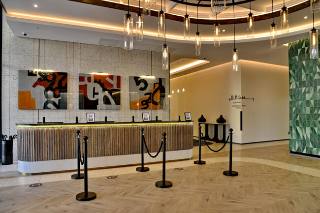 Courtyard Hotel Waterfall City Reception Area Gallery Images